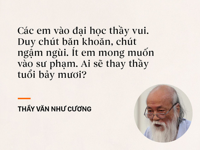 Những câu nói chạm đến trái tim mọi thế hệ học trò của PGS. Văn Như Cương, người thầy vừa qua đời ở tuổi 80