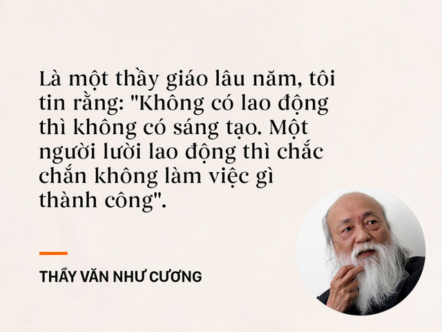 Những câu nói chạm đến trái tim mọi thế hệ học trò của PGS. Văn Như Cương, người thầy vừa qua đời ở tuổi 80