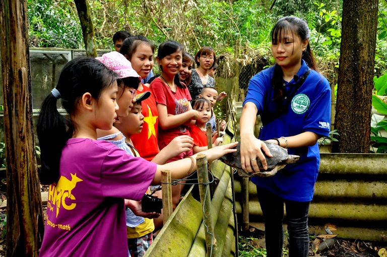 Trạm Đa dạng sinh học Mê Linh - điểm du lịch trải nghiệm được lựa chọn bởi những ai muốn con thêm hiểu biết về thiên nhiên