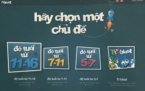 Phần mềm học toán chuẩn quốc tế miễn phí cho Việt Nam