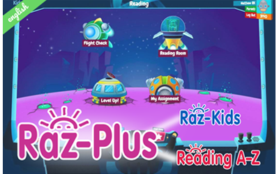 Raz plus, raz-kids, reading az