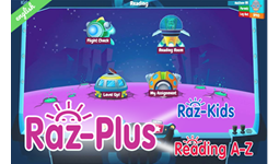 Raz plus, raz-kids, reading az