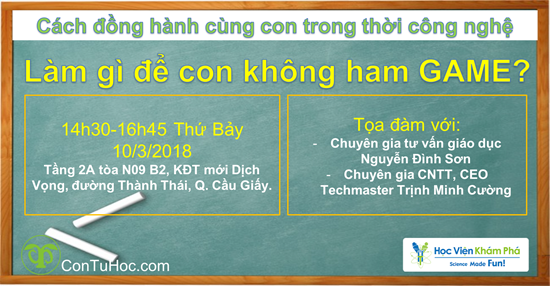 Làm gì để con không ham game?