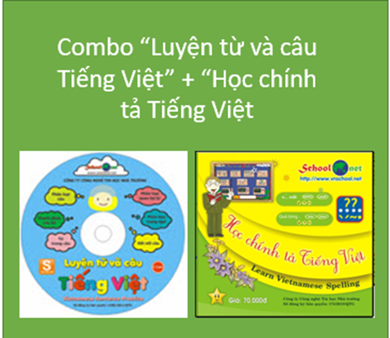 Picture of Combo Luyện từ và câu Tiếng Việt + Học chính tả tiếng Việt