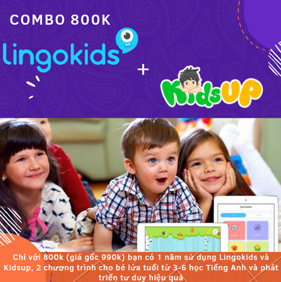 Picture of Combo Lingokids + Kidsup 