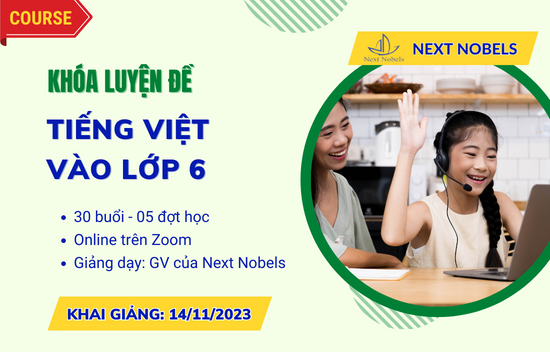 Khóa Luyện đề Tiếng Việt vào lớp 6