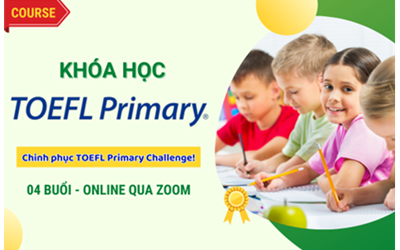 Khóa HD ôn thi Toefl Primary