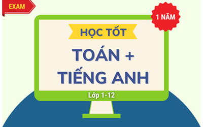 Picture of Học tốt Toán + Tiếng Anh tất cả các lớp 01 năm