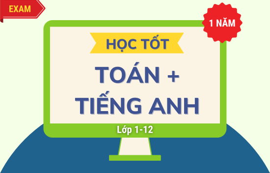 Picture of Học tốt Toán + Tiếng Anh tất cả các lớp 01 năm