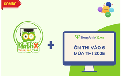 Picture of Combo ôn thi vào 6 TAK12 + MathX mùa thi 2025