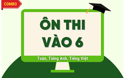 Trọn bộ các gói sản phẩm ôn thi vào 6 trên TAK12 bao gồm luyện đề vào các trường THCS chất lượng cao; ôn nền 3 môn Tiếng Việt - Toán - Tiếng Anh và trọn bộ ôn thi vào 6